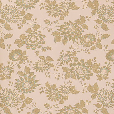 Japanese Stencil Wallpaper by Jasper in Sage