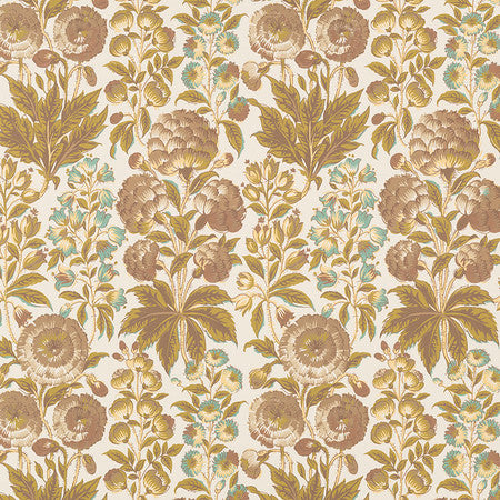 Isle Flower Wallpaper by Jasper in Fawn