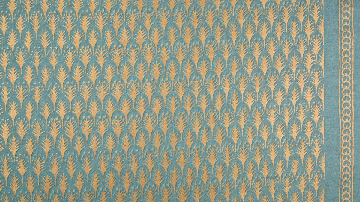 Piumette Blue & gold
