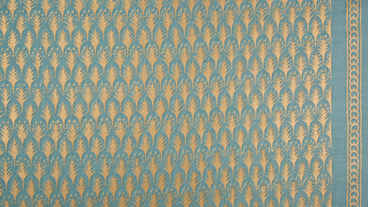 Piumette Blue & gold