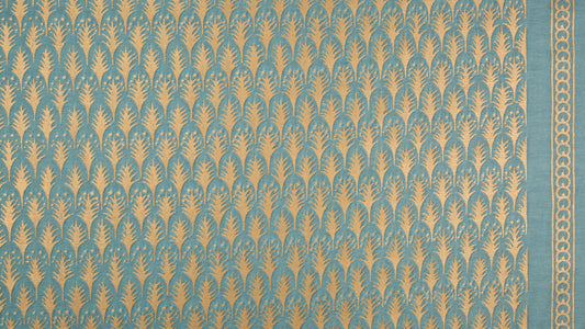 Piumette Blue & gold