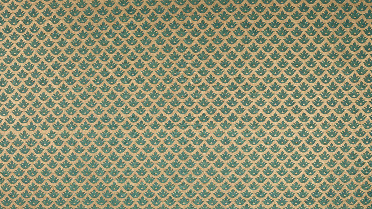 Canestrelli Green & silvery gold texture