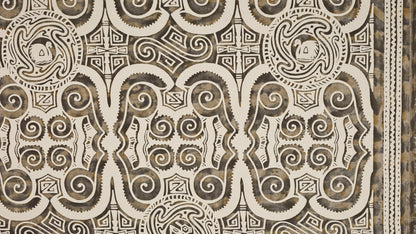 Peruviano Inca White, tan & black