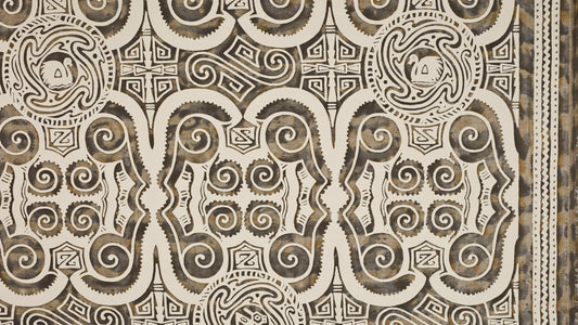 Peruviano Inca White, tan & black