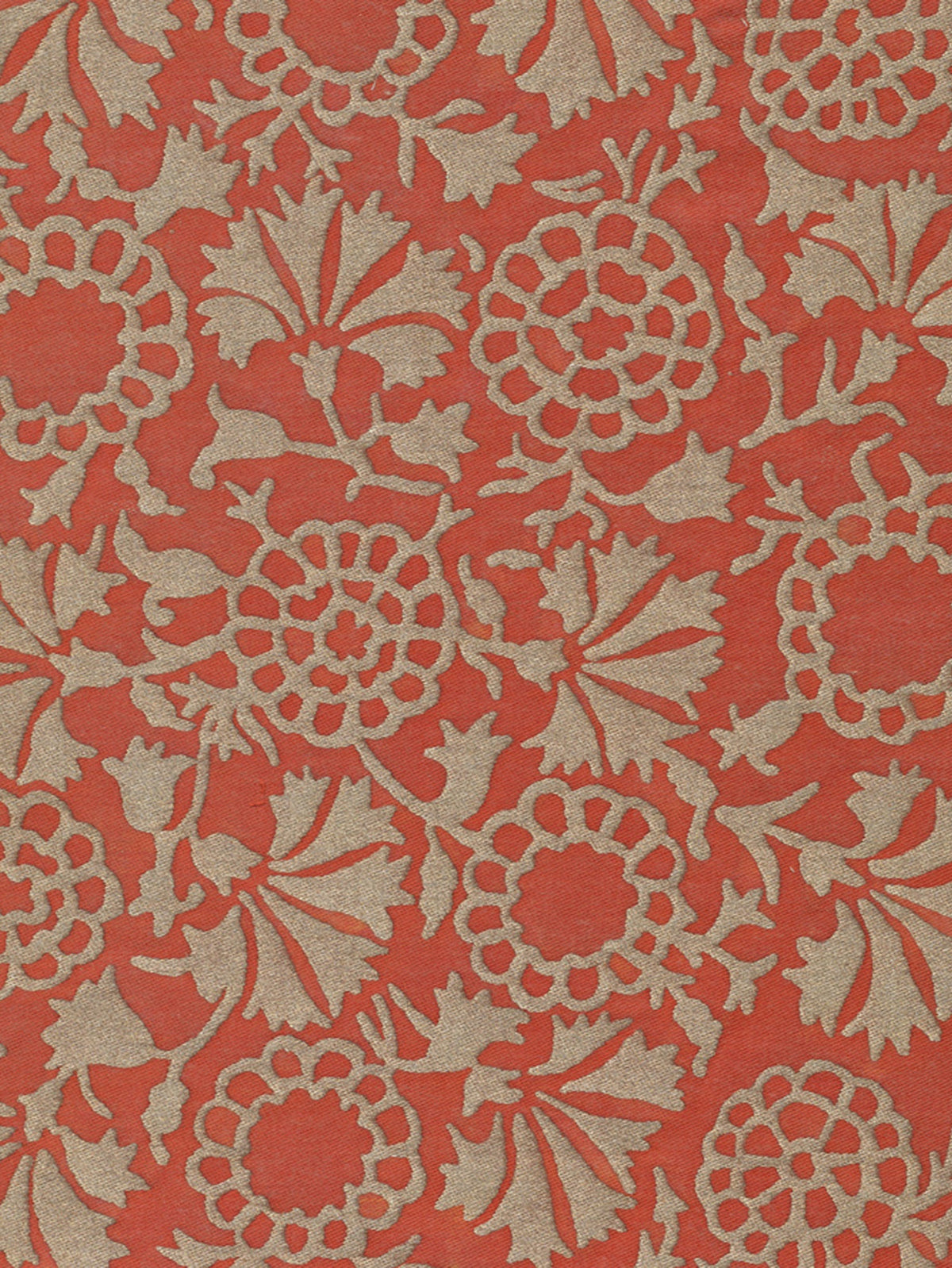 Irani Pomegranate red & silvery gold
