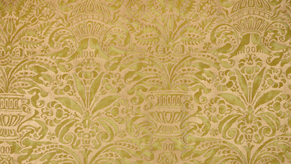 Campanelle Seafoam green & silvery gold