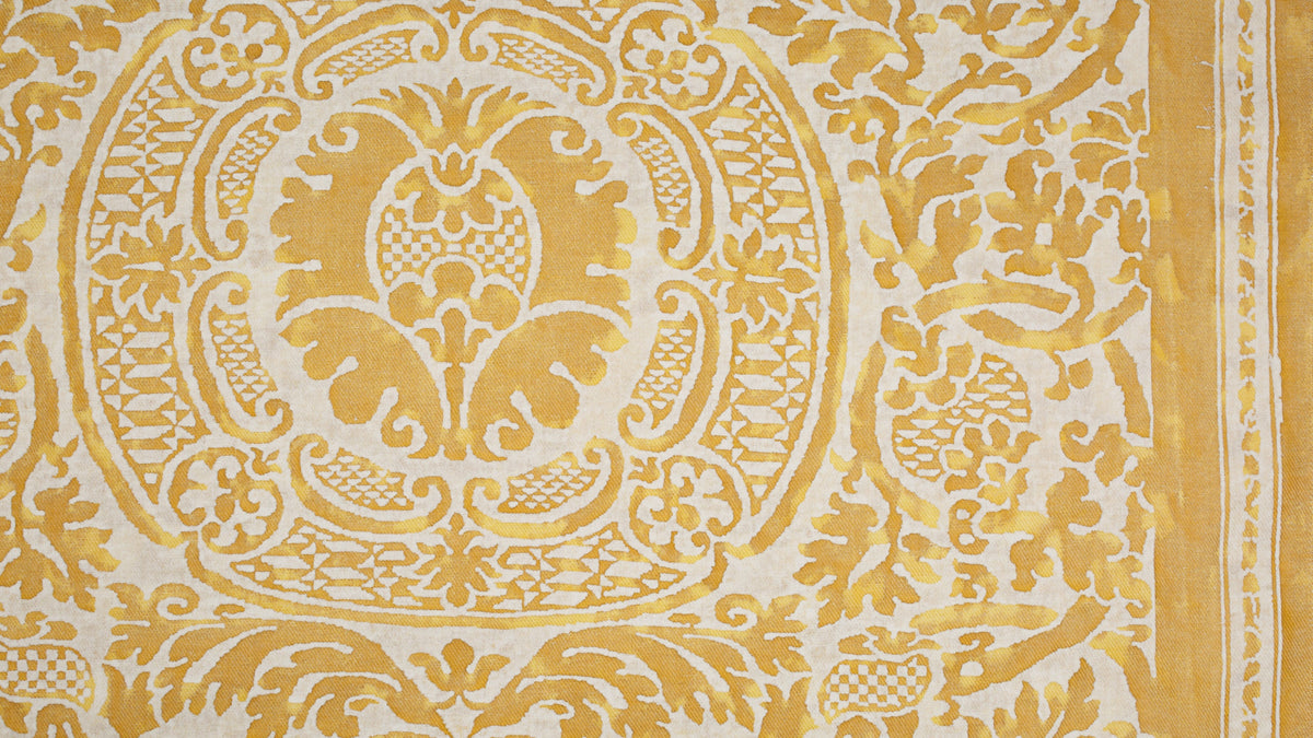 Orsini Yellow & white texture