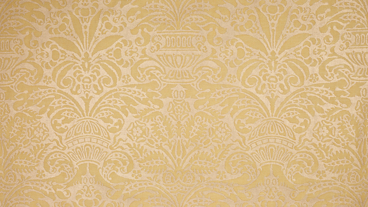 Campanelle Yellow & silvery gold
