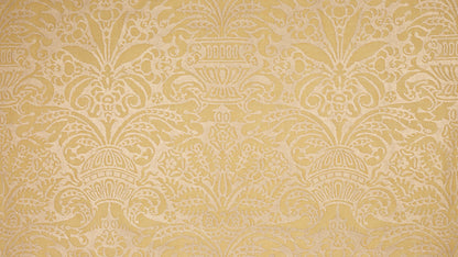 Campanelle Yellow & silvery gold