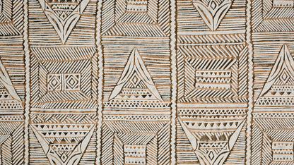 Mayan Black, tan & white