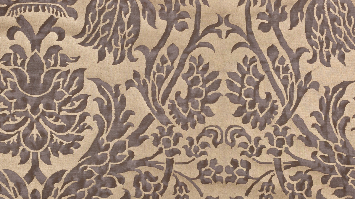 Barberini Grey, black & silvery gold