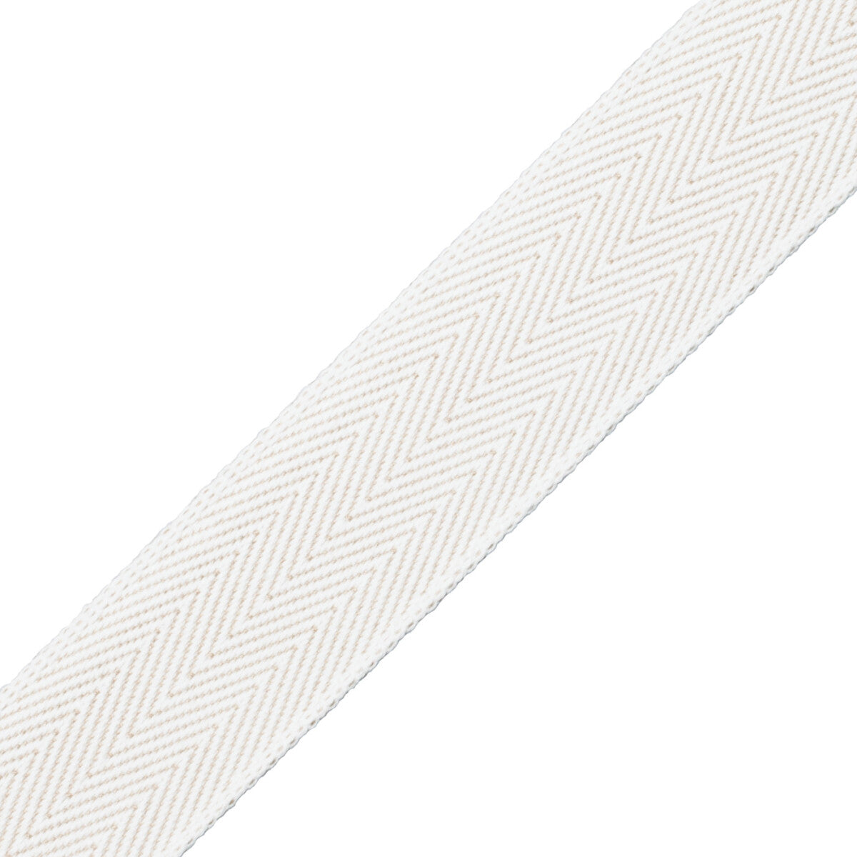 1.5" Printemps Chevron Border Trim by Samuel & Sons in Flax
