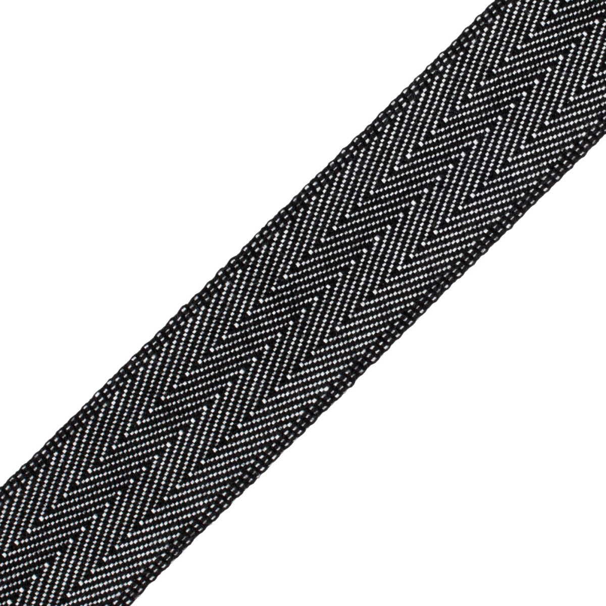 1.5" Printemps Chevron Border Trim by Samuel & Sons in Zebra