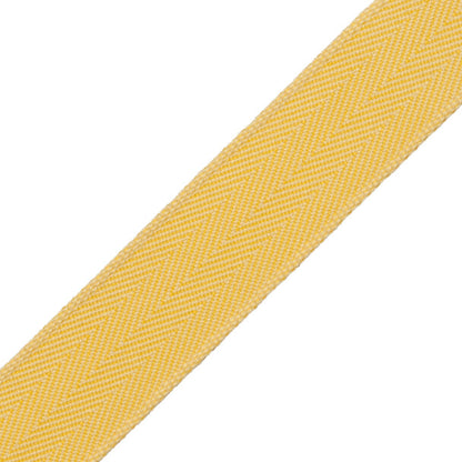 1.5" Printemps Chevron Border Trim by Samuel & Sons in Oro