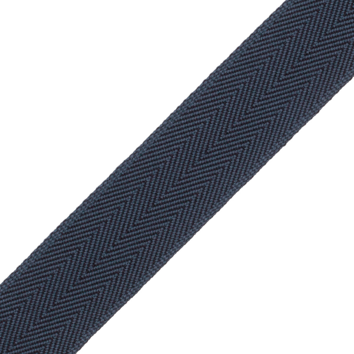 1.5" Printemps Chevron Border Trim by Samuel & Sons in Midnight