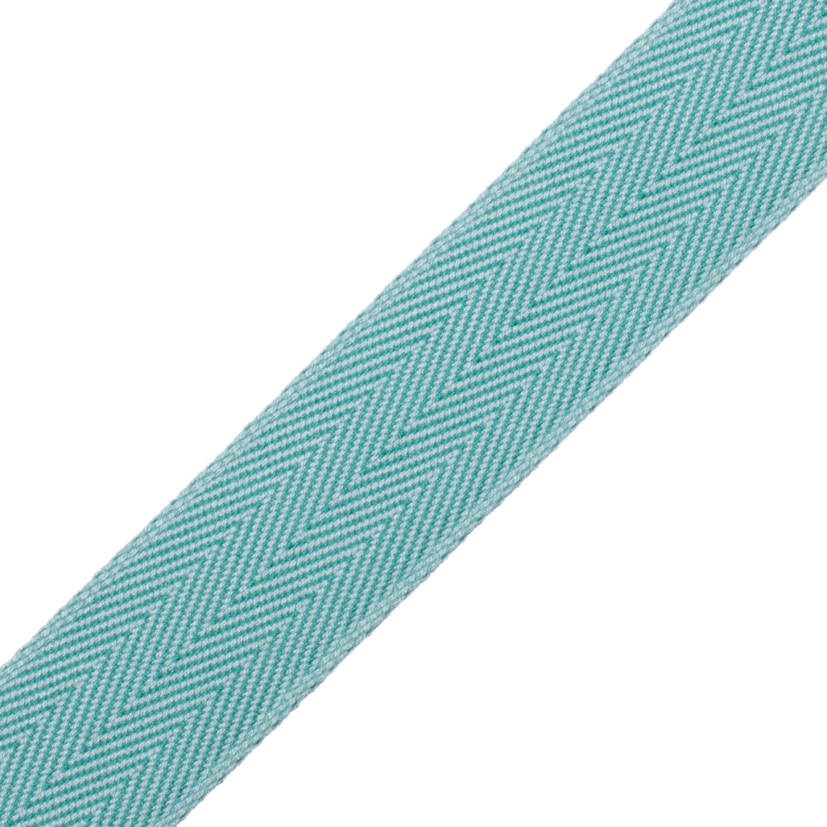 1.5" Printemps Chevron Border Trim by Samuel & Sons in Aloe