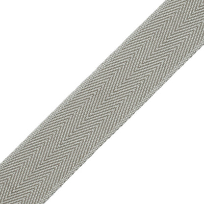 1.5" Printemps Chevron Border Trim by Samuel & Sons in Pebble