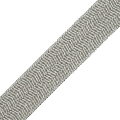 1.5" Printemps Chevron Border Trim by Samuel & Sons in Pebble