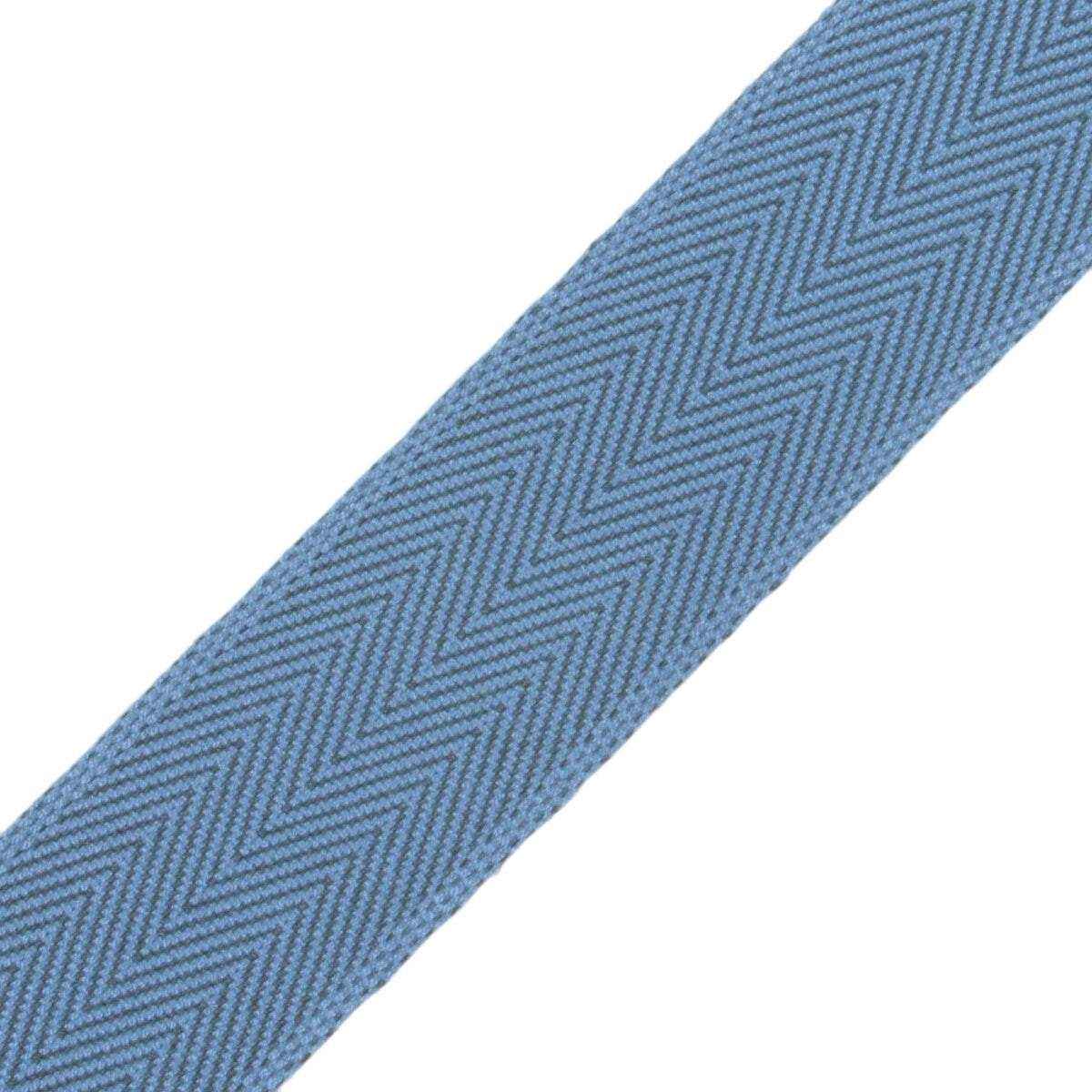 1.5" Printemps Chevron Border Trim by Samuel & Sons in Cerulean