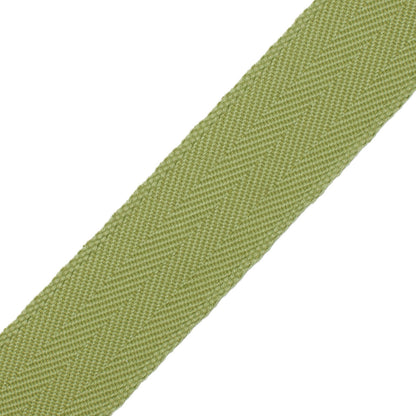 1.5" Printemps Chevron Border Trim by Samuel & Sons in Moss