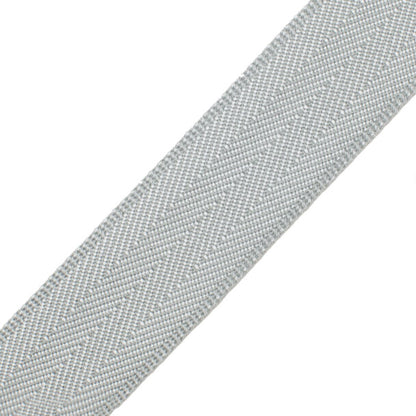 1.5" Printemps Chevron Border Trim by Samuel & Sons in Ice