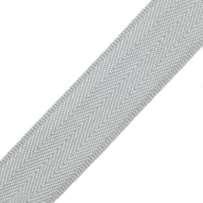 1.5" Printemps Chevron Border Trim by Samuel & Sons in Ice