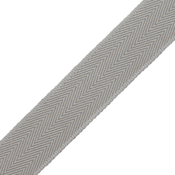 1.5" Printemps Chevron Border Trim by Samuel & Sons in Spa