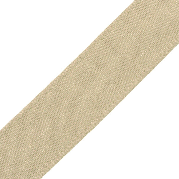 1.5" Printemps Chevron Border Trim by Samuel & Sons in Bisque