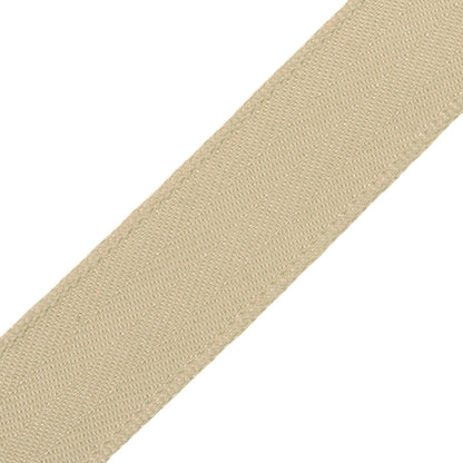 1.5" Printemps Chevron Border Trim by Samuel & Sons in Bisque