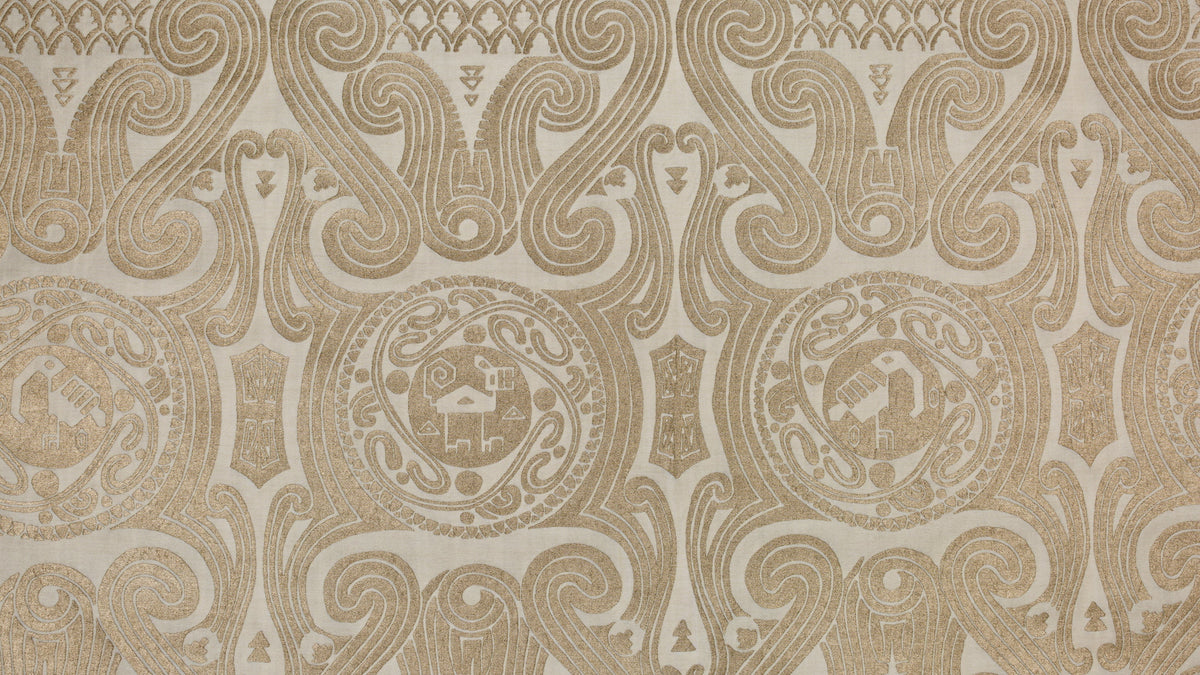 Peruviano White & silvery gold