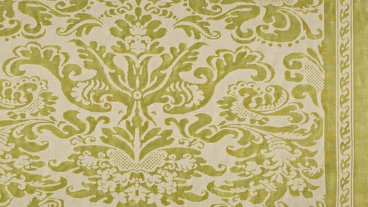 Sevigne Bayou-lime green & old ivory