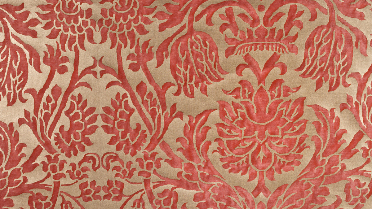 Barberini Brilliant red & gold