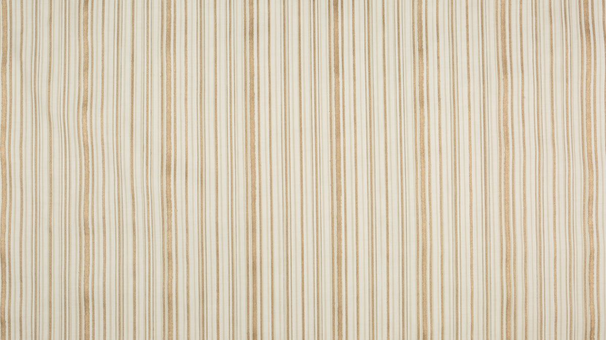 Malmaison String & gold stripes on ivory