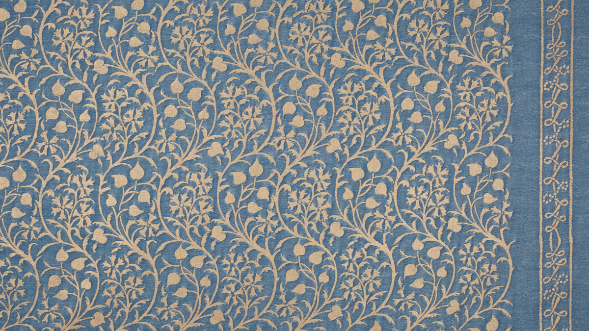 Granada Blue & silvery gold