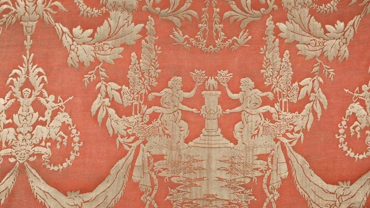 Boucher Brilliant red & gold