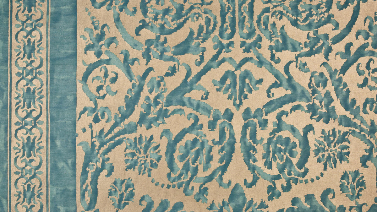 Farnese Blue-green & silvery gold