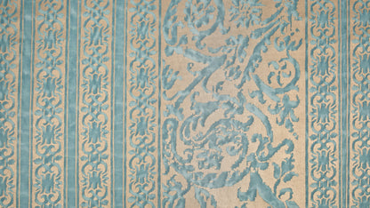 Farnese Frieze Blue-green & silvery gold