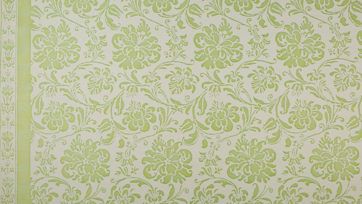 Cimarosa Sulphur green & antique white