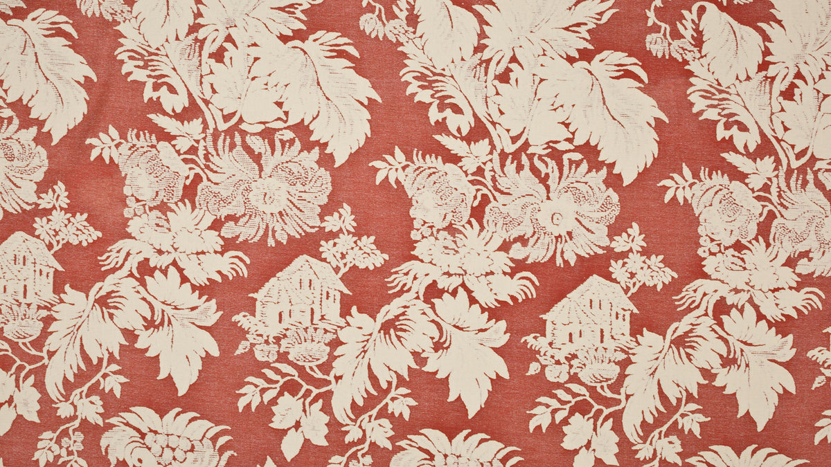 Fragonard Toile red & white
