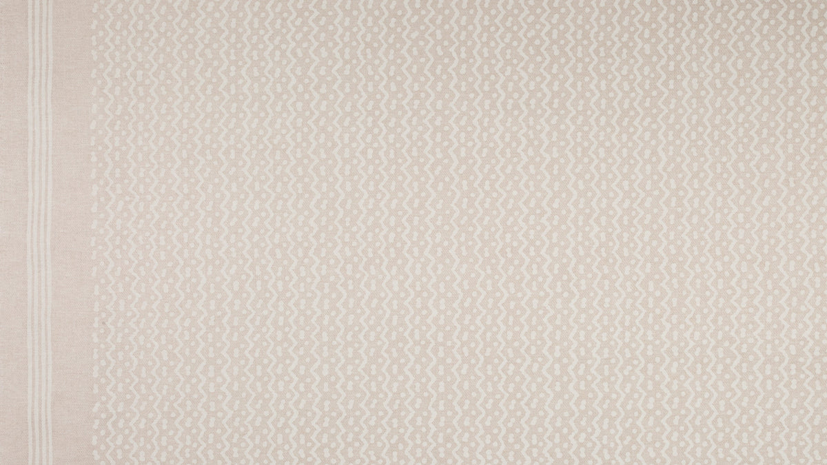 Tapa White on off-white texture