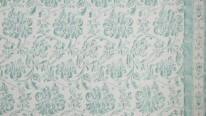 Cimarosa French blue & antique white