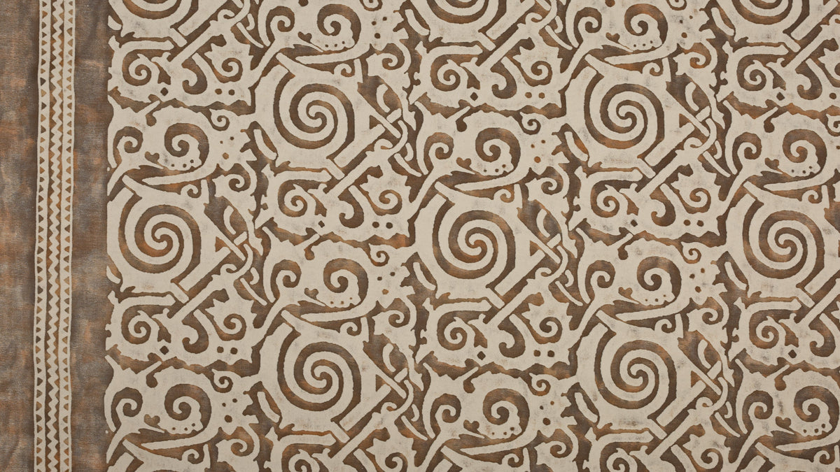 Maori Tang brown, tan, black & pale beige