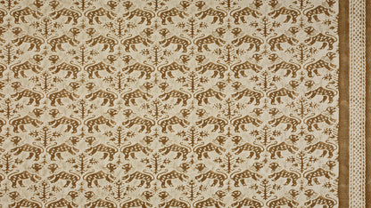 Richelieu Brown & pale beige