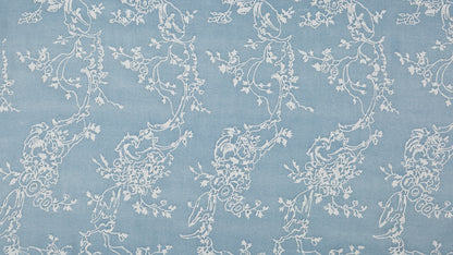 Venezianina Azure blue & white