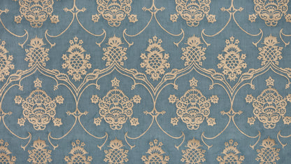 Veronese Blue & silvery gold