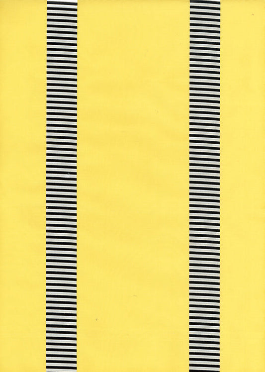 Frederic Fabric by Rose Cumming in Yellow