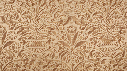 Campanelle Rembrandt rust, straw & silvery gold