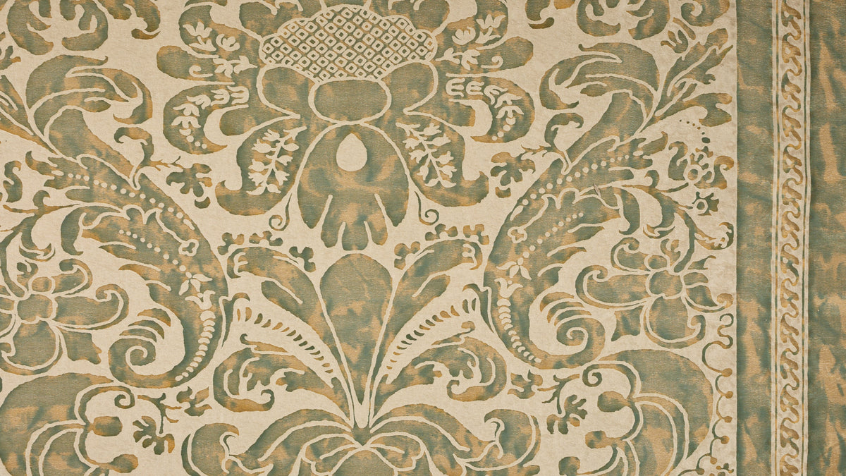 Caravaggio Antique green & beige