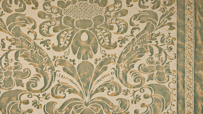 Caravaggio Antique green & beige