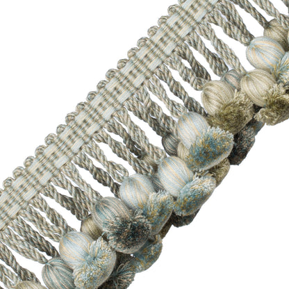 Kensington Onion Tassel Fringe Trim by Samuel & Sons in Sea Glass